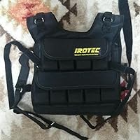 IROTEC ウエイトベスト 26kg ブラック Amazon | IROTEC（アイロテック） NEWブロックウエイトベスト57
